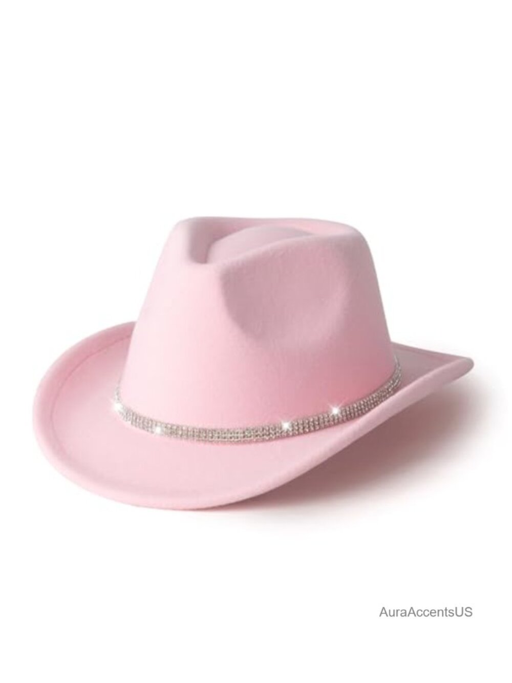 Kids Cowboy Hat Rhinestone Sparkly Western Felt Hat Boys Girls